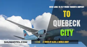 Toronto to Quebec City Flight Time: A Quick Travel Guide