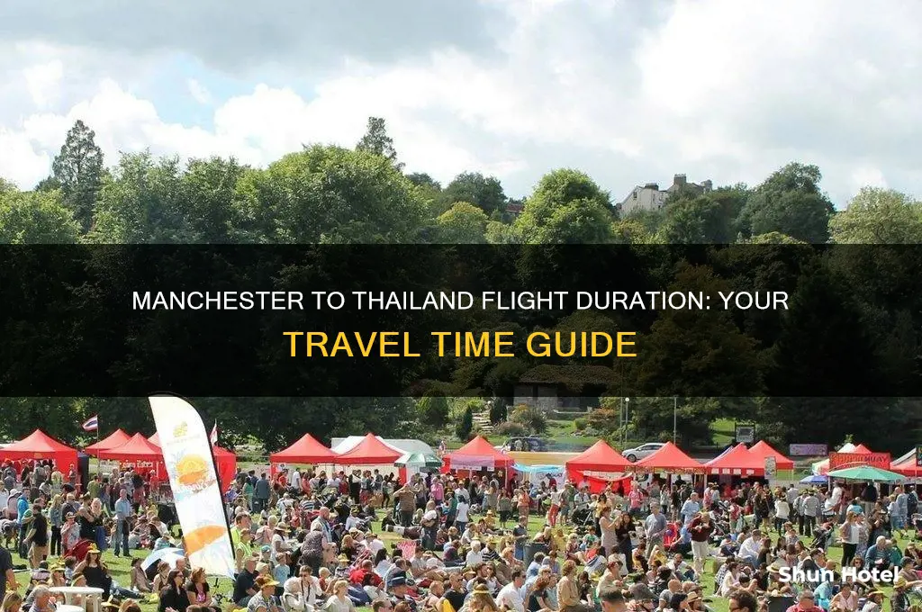 how long to fly to thailand from manchester airport