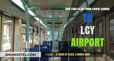 Covent Garden to London City Airport: Quickest Travel Time Guide