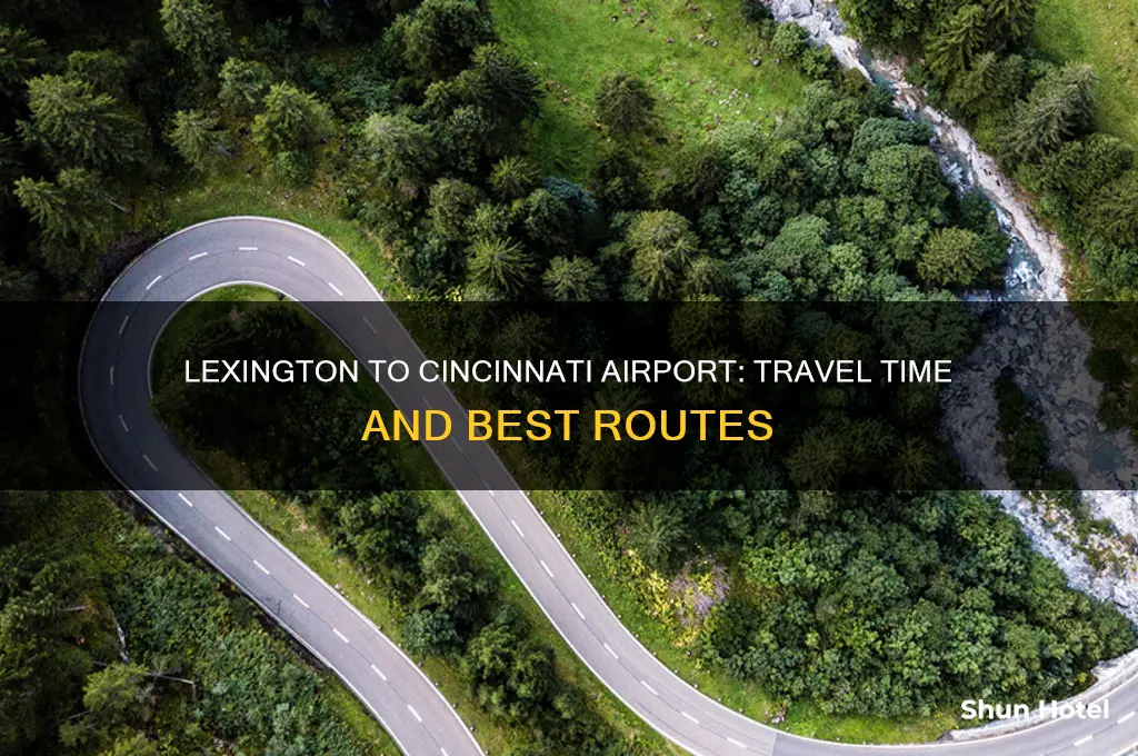 how long to get from lexington to cincinnati airport