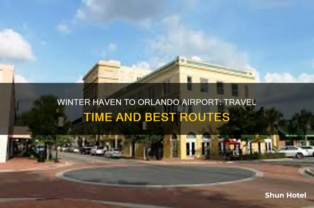 how long to get from winter haven to orlando airport