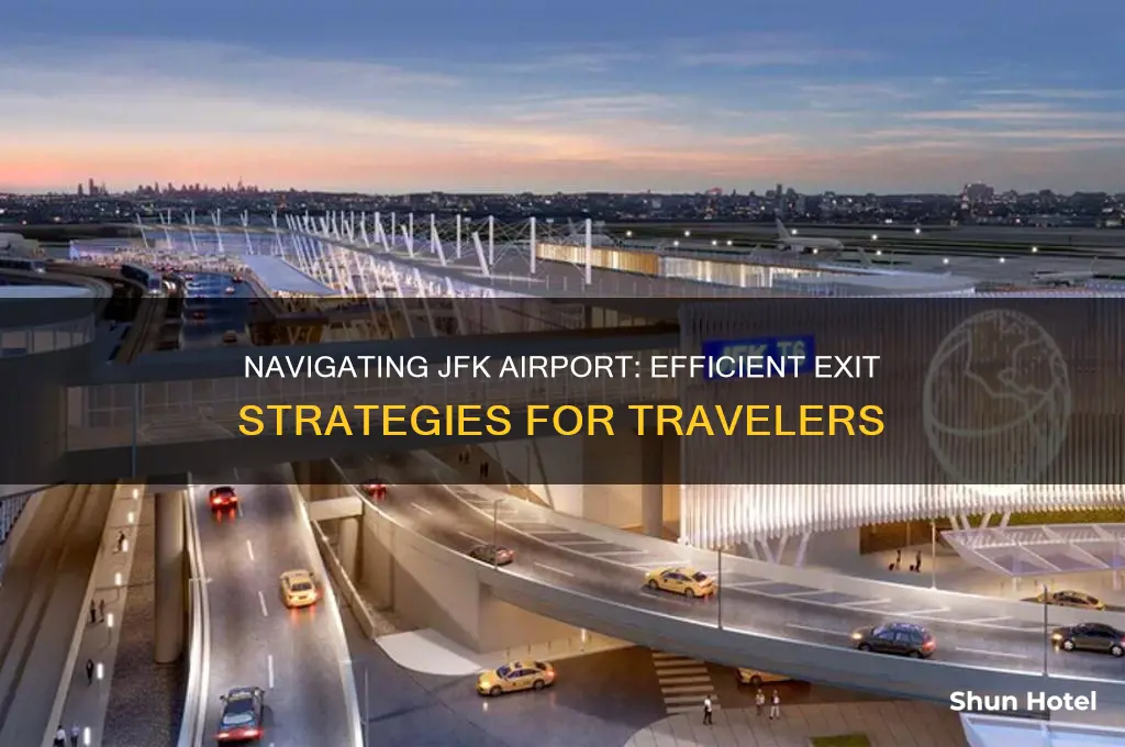 how long to get out of jfk airport