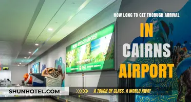 Navigating Cairns Airport: Efficient Arrival Process and Time Estimates