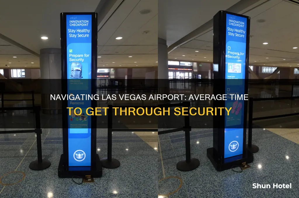 how long to get throug las vegas airport