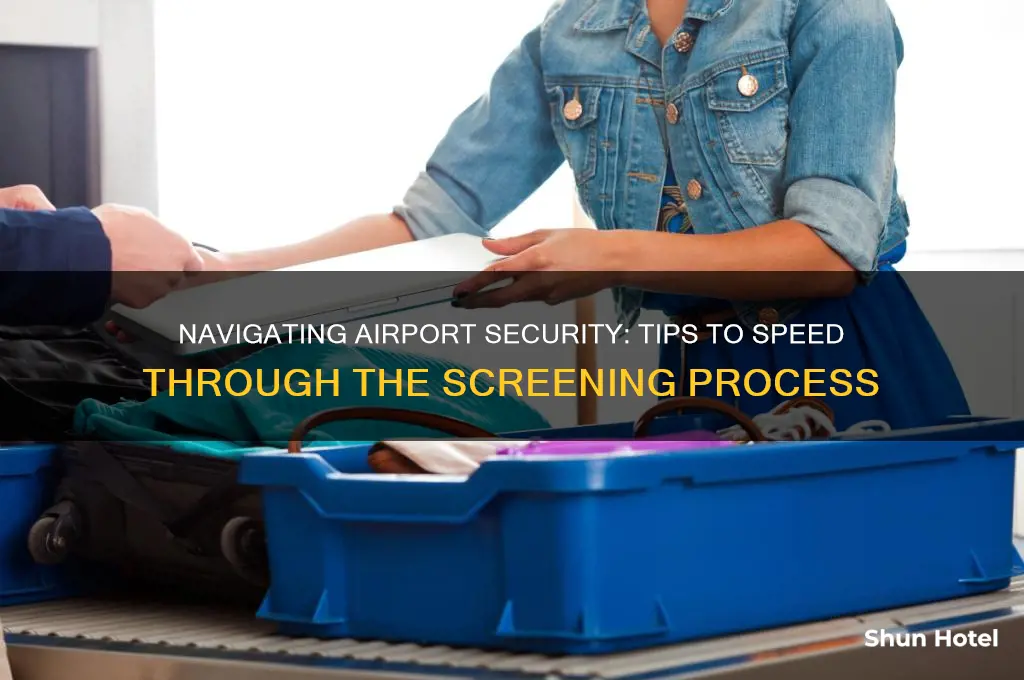how long to get through airport security