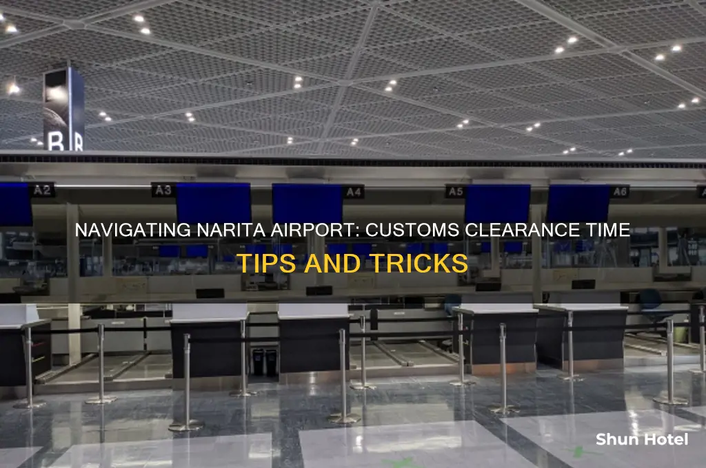 how long to get through customs at narita airport