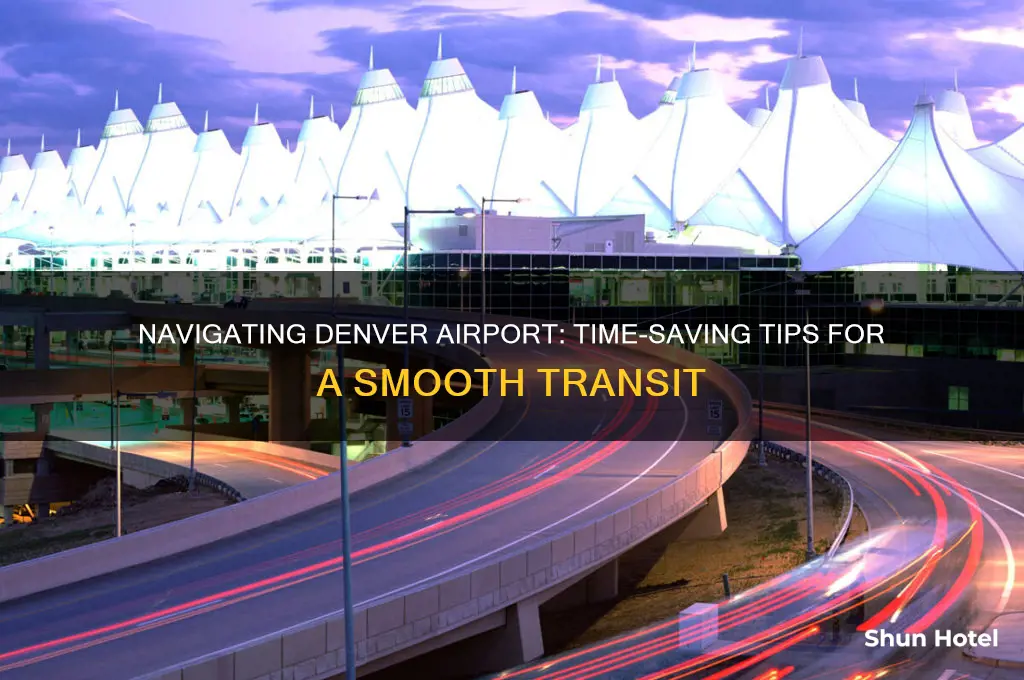 how long to get through denver airport