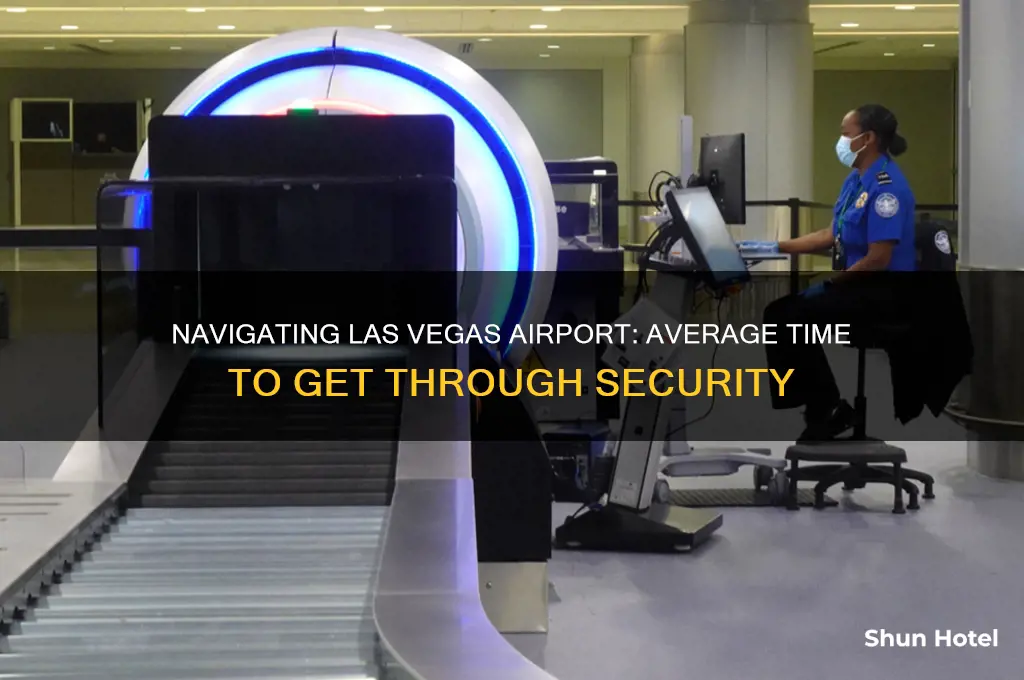 how long to get through las vegas airport