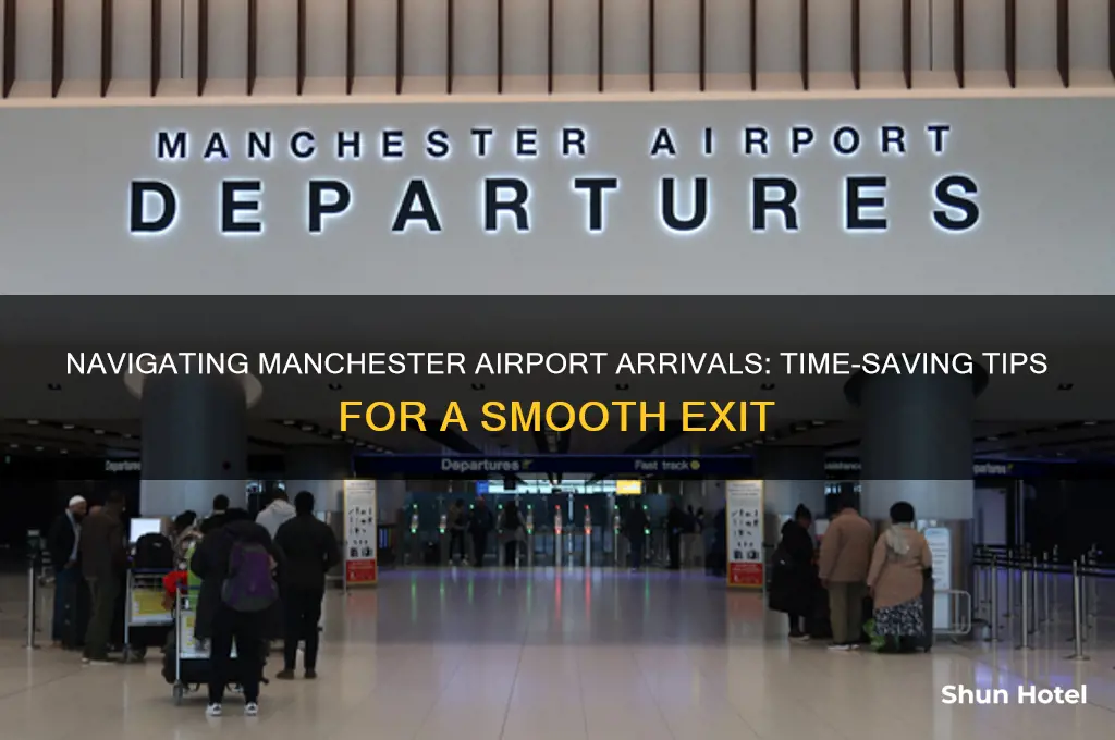 how long to get through manchester airport arrivals