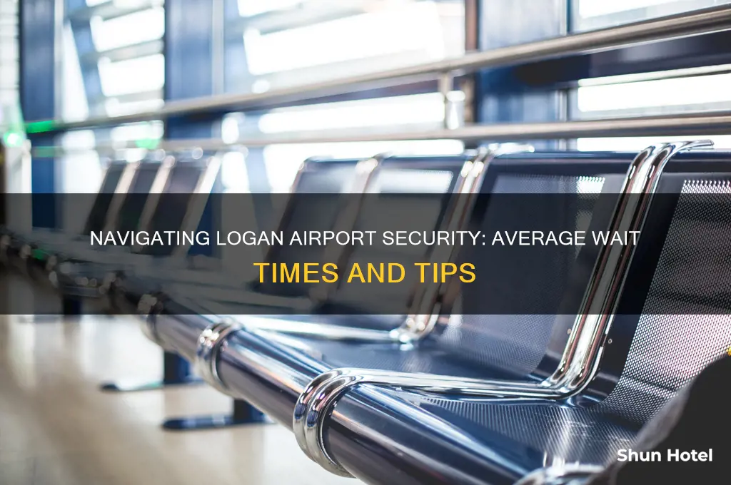 how long to get through security at logan airport