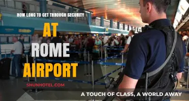 Rome Airport Security Wait Times: What to Expect for Smooth Travel