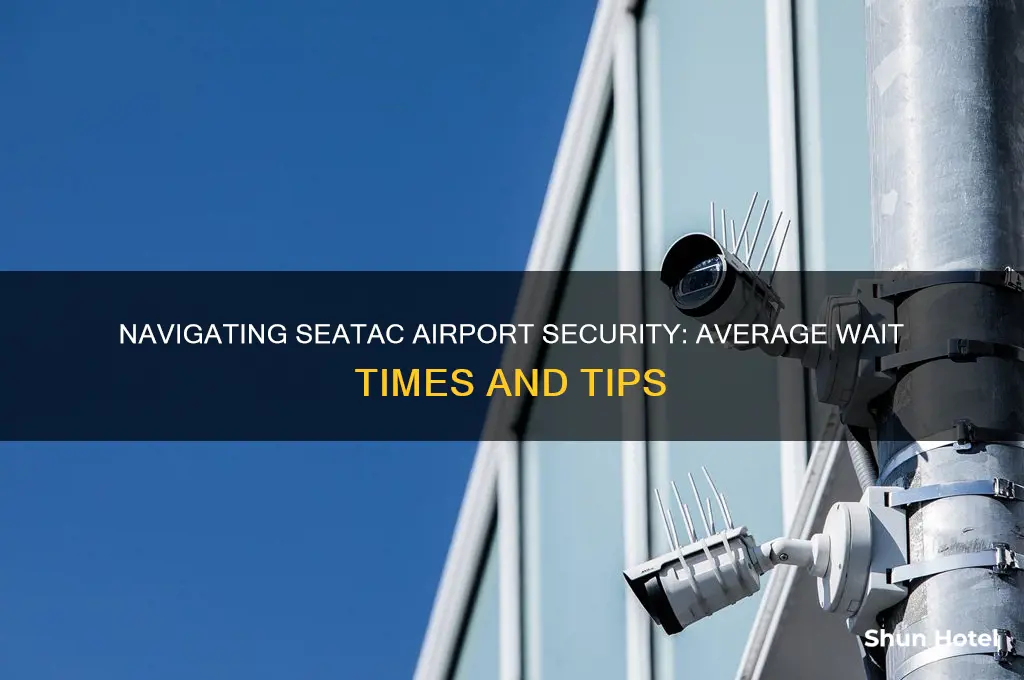 how long to get through security at seatac airport