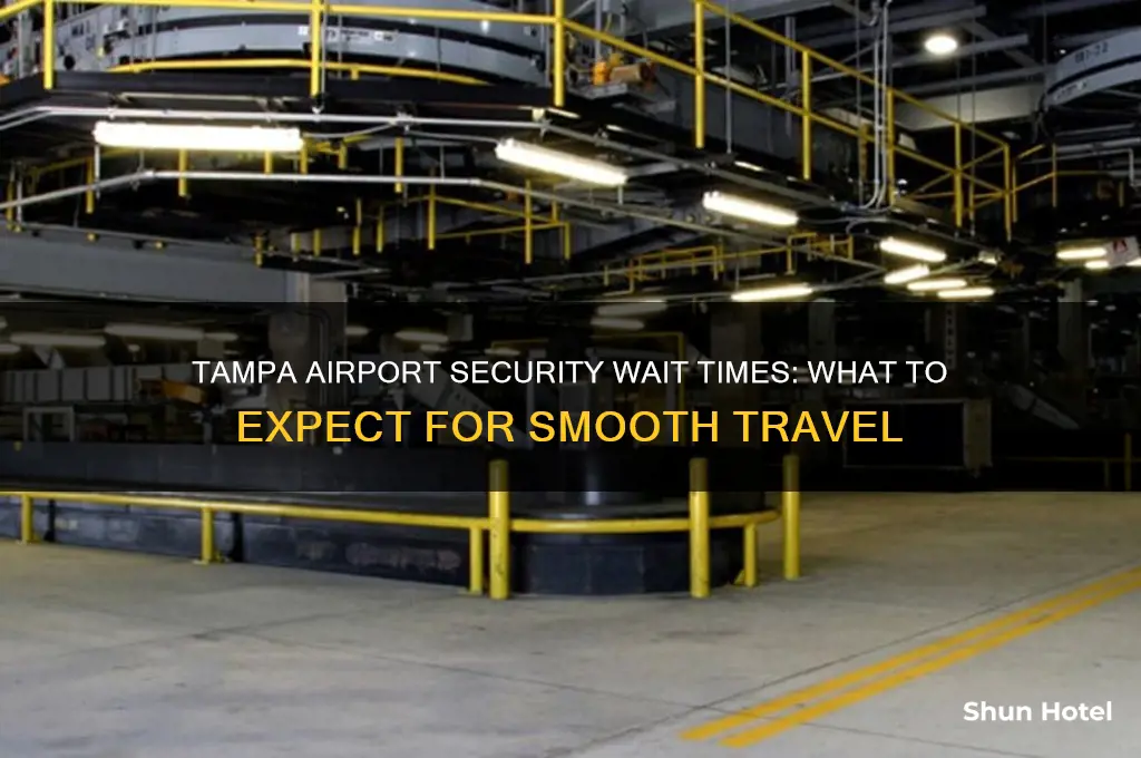 how long to get through security at tampa international airport