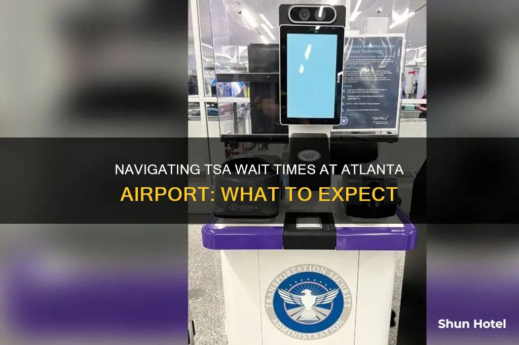 how long to get through tsa at atlanta airport