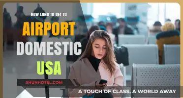 Quick Guide: Domestic Airport Travel Times in the USA
