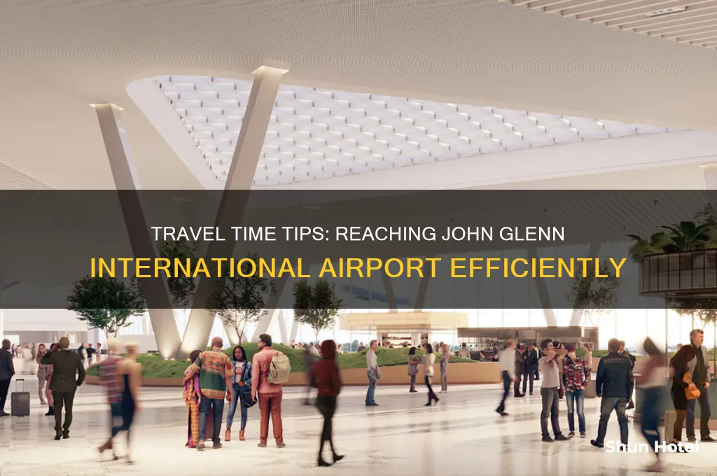 how long to get to john glenn international airport