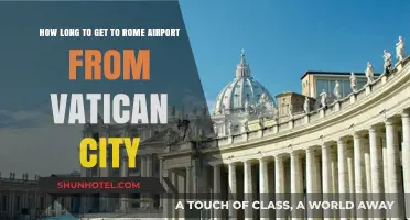 Travel Time: Vatican City to Rome Airport Quick Guide
