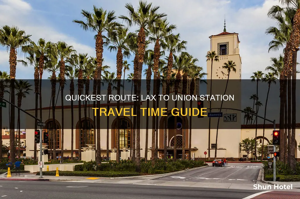how long to get yo union station from airport