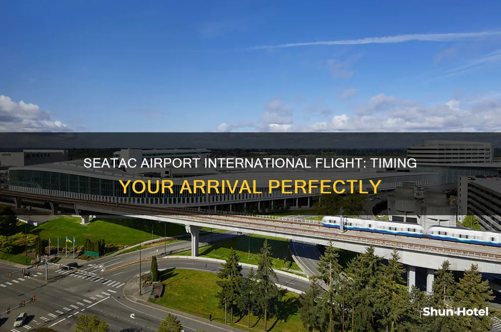 how long to go to seatac airport for international flight