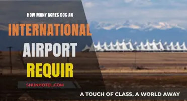 How Much Land Does an International Airport Typically Need?