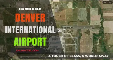 Exploring the Vast Size of Denver International Airport in Acres