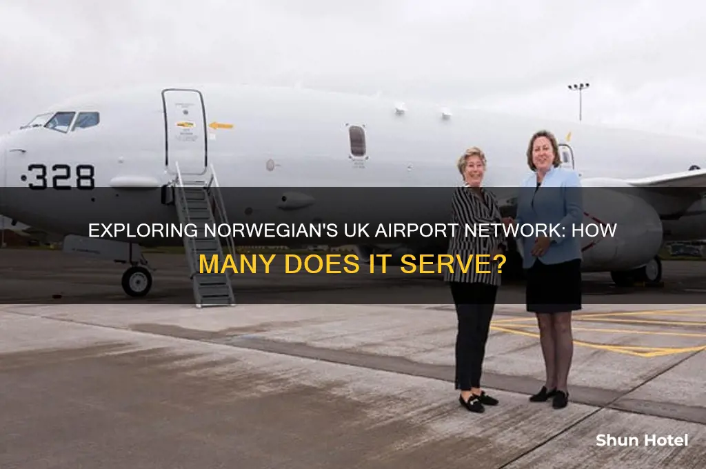 how many airports does norwegian fly in the uk