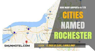 Exploring Rochester: Airports Connecting to Cities Sharing the Name