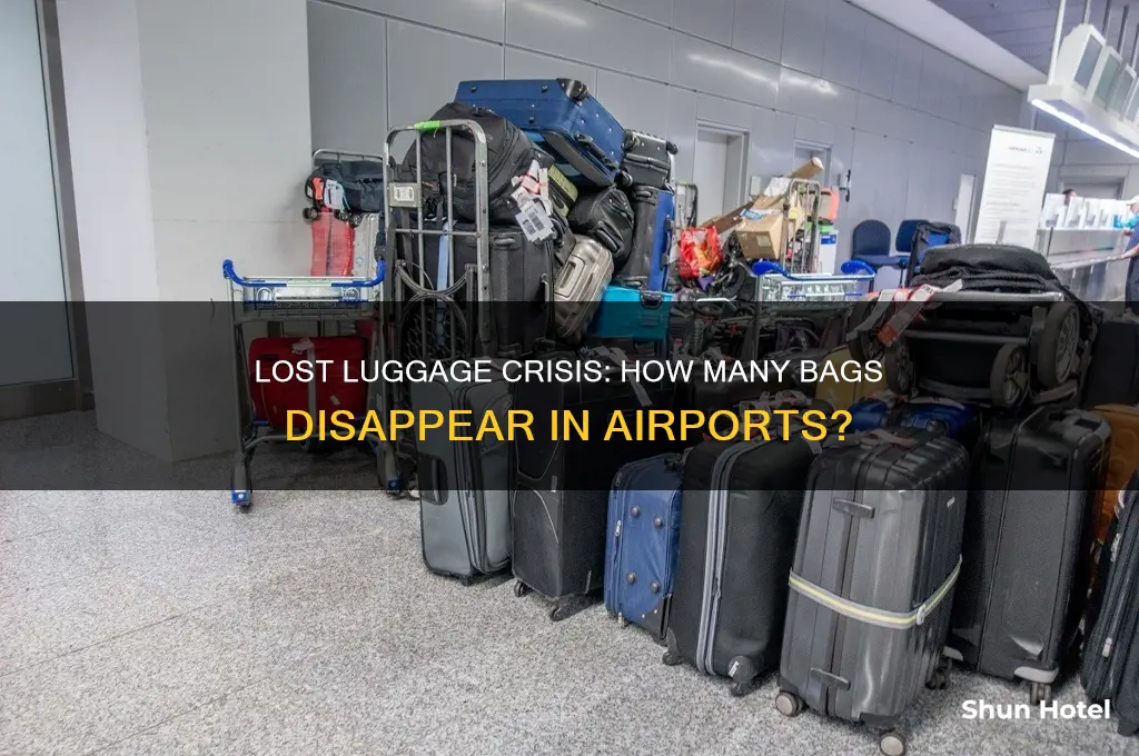 how many bags get lost in airports