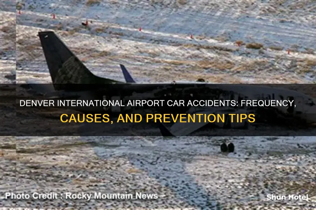 how many car accidents at denver international airport