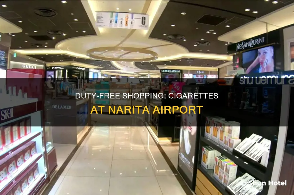 how many cigarettes can i buy duty free narita airport