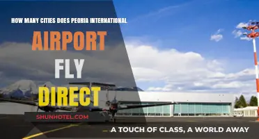 Peoria International Airport's Direct Flight Destinations: Cities and Routes