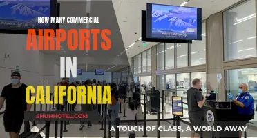 California's Commercial Airports: How Many Are There?