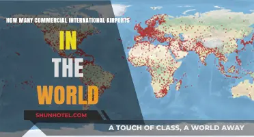 Exploring the Global Network of Commercial International Airports