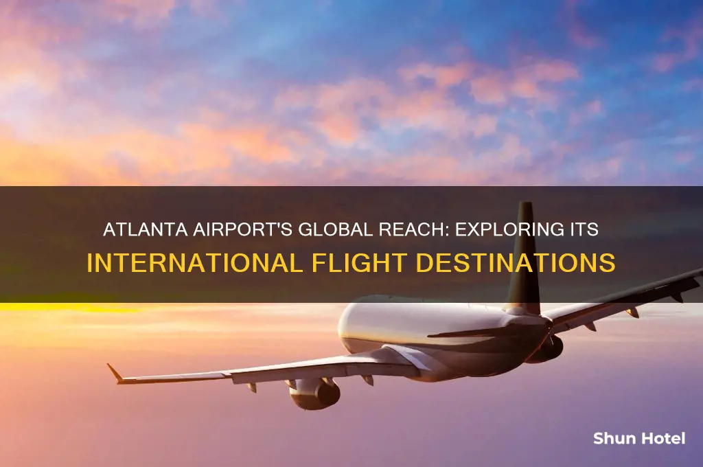how many countryies does atlanta airport fly to