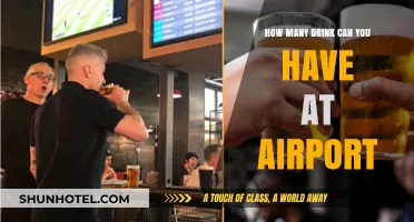 Airports and Alcohol: How Many Drinks is Too Many?