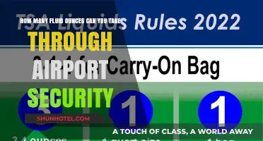 Airport Security: Understanding Fluid Ounces Rules
