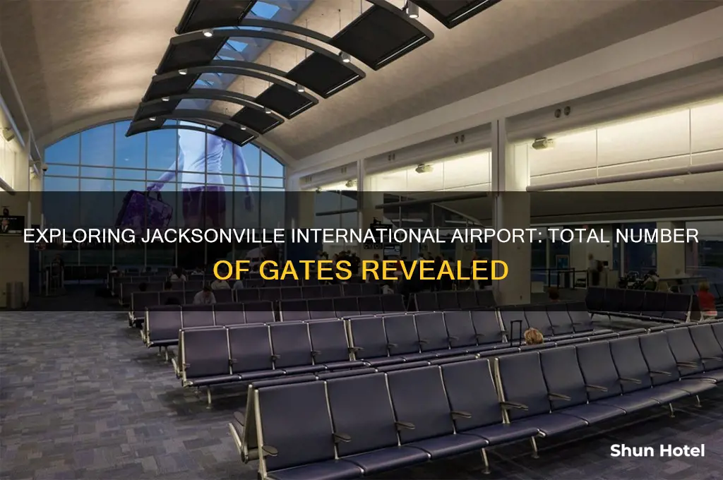 how many gatss are there at the jacksonville international airport