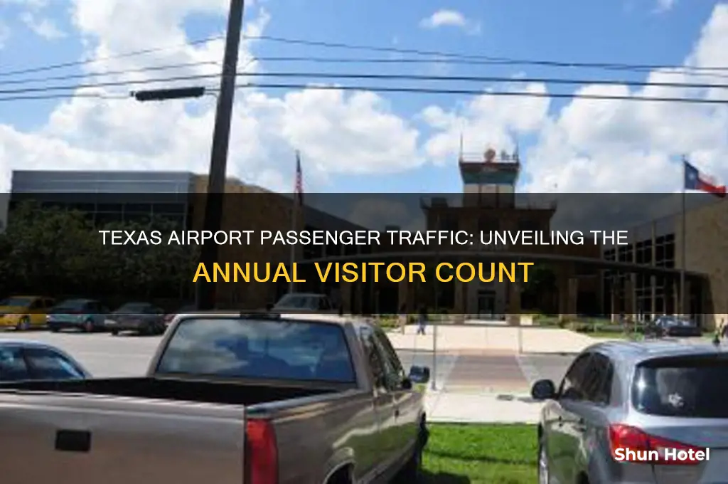 how many gets does texas airport as