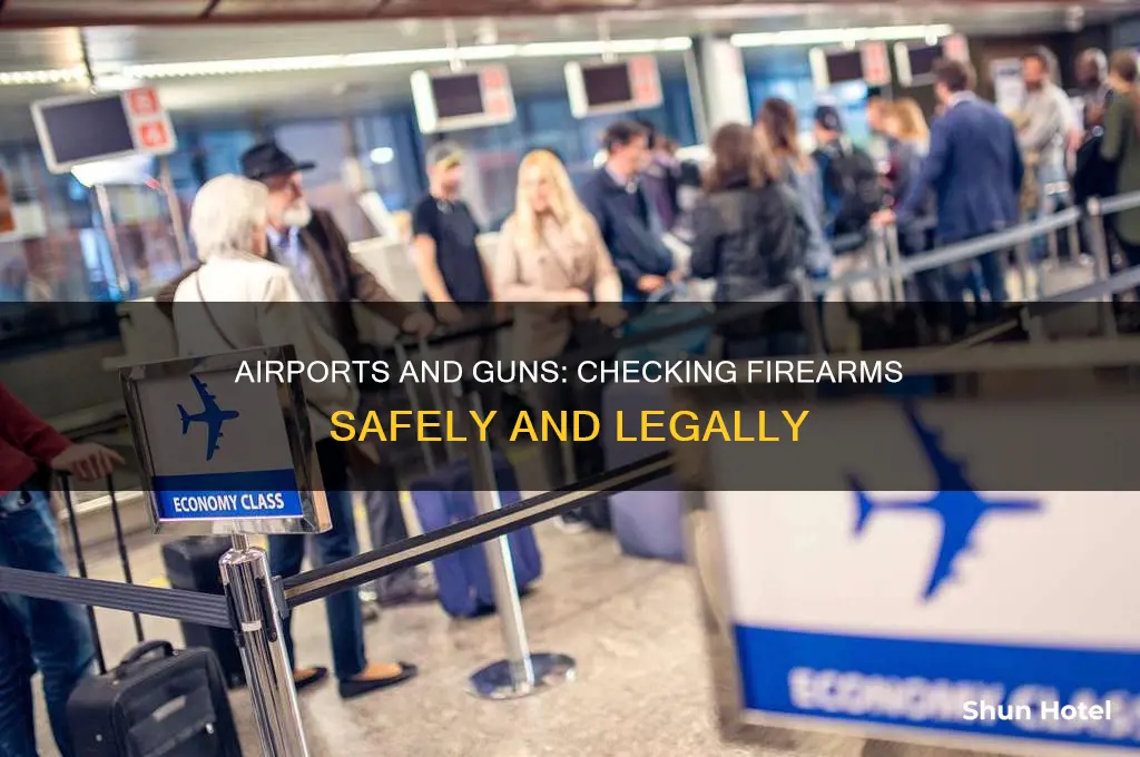 how many guns can you check at airport