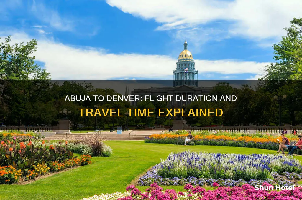 how many hours from abuja internation airport to denver airport