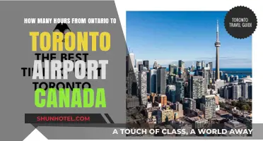 Ontario to Toronto Airport: Travel Time Explored