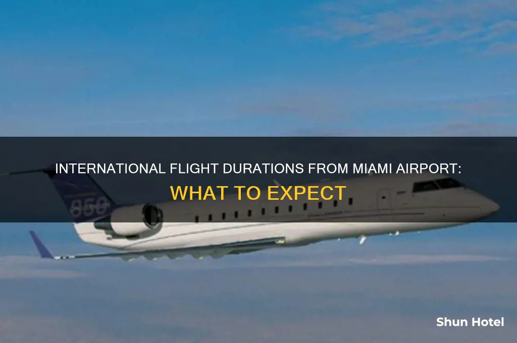 how many hours international flight miami airport