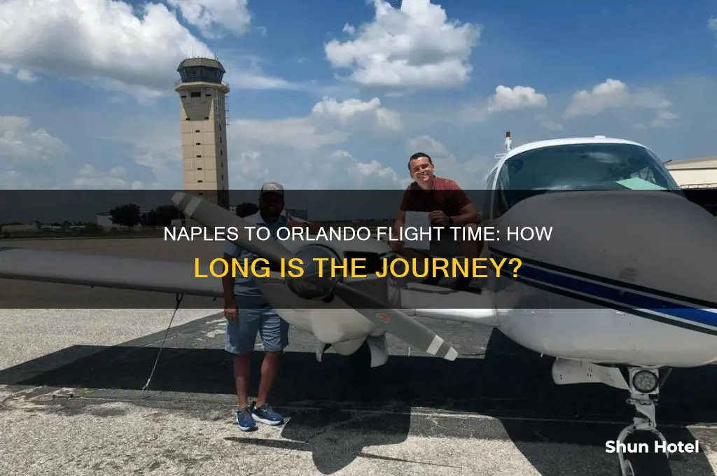 how many hours to fly from naples to orlando airport