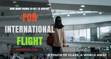 International Flight Prep: Optimal Hours to Arrive at the Airport