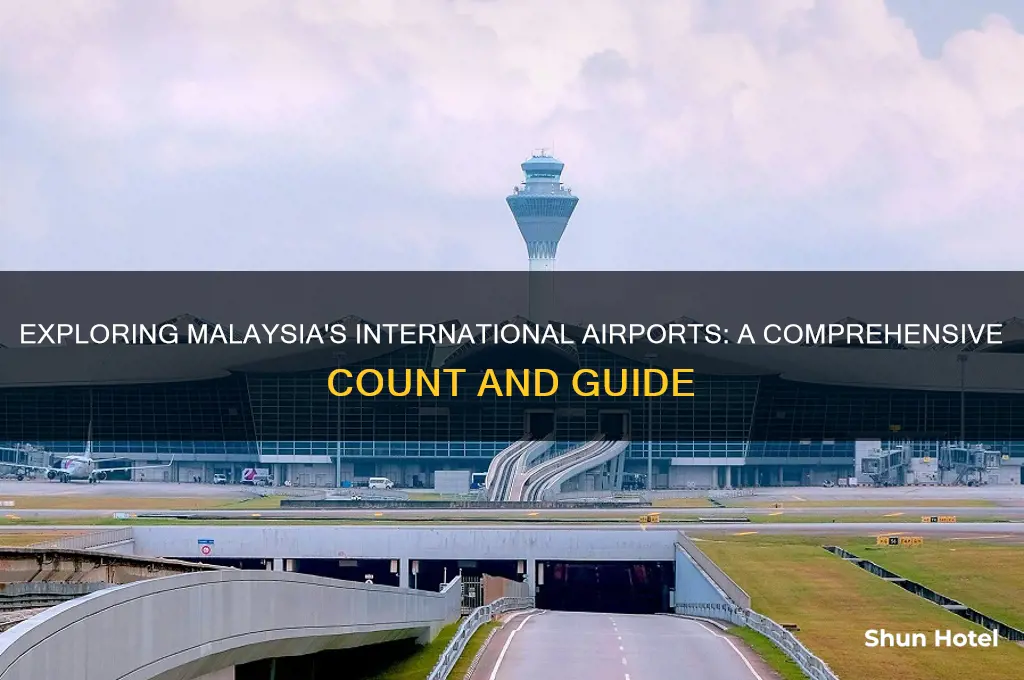 how many international airport does malaysia have