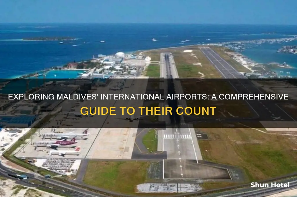 how many international airport in maldives