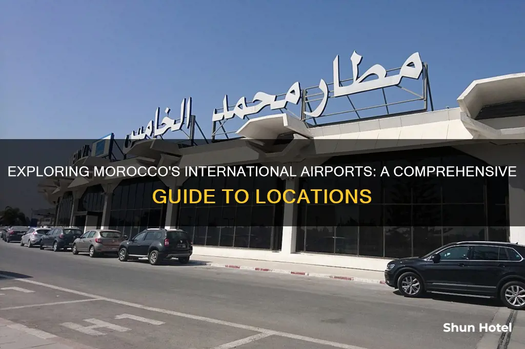 how many international airport in morocco