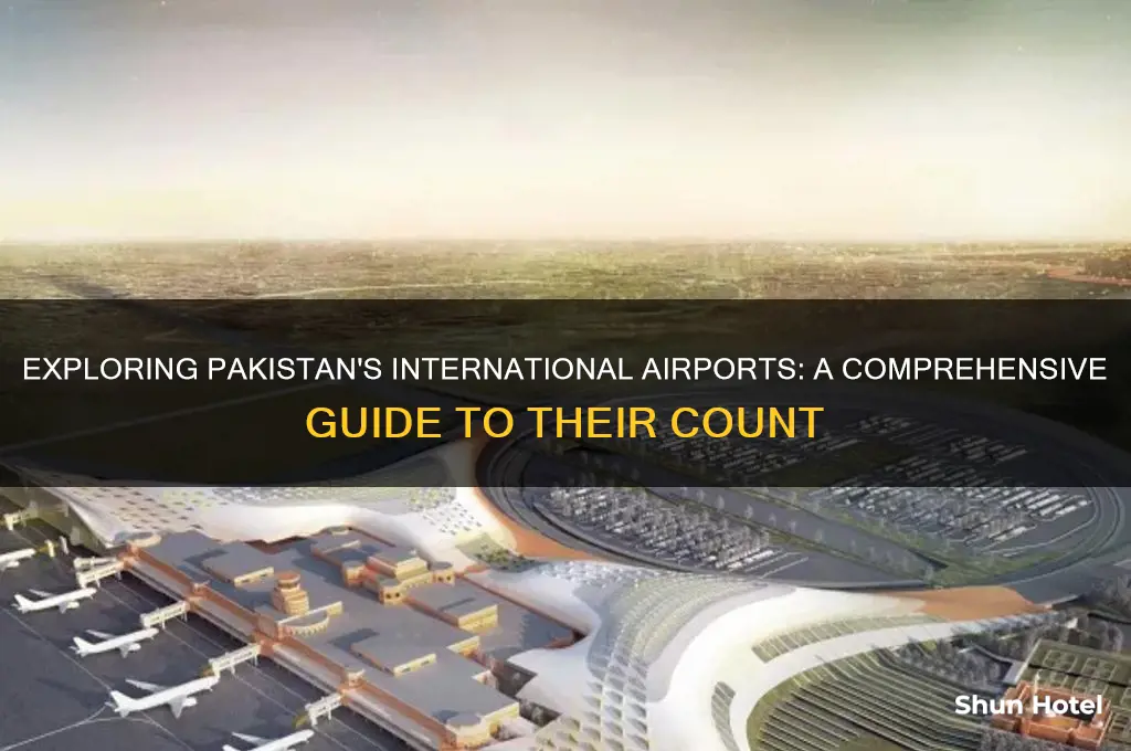 how many international airport in pakistan