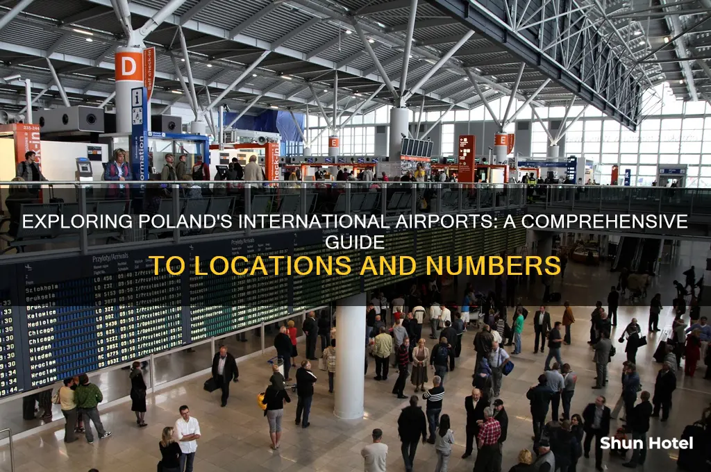 how many international airport in poland