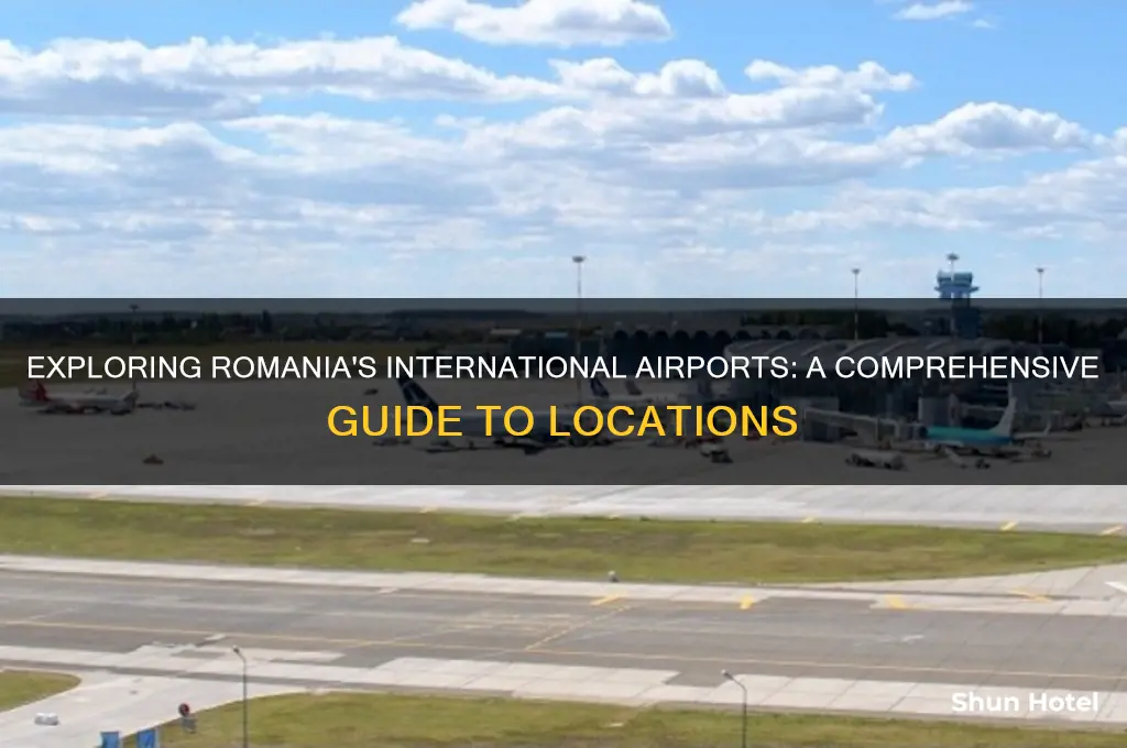 how many international airport in romania
